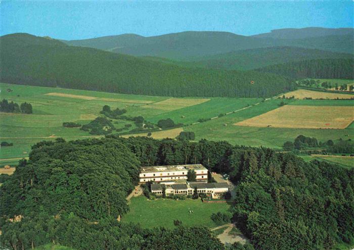 Brilon Hochsauerlandkreis NRW Jugendherberge Auf dem Hoelsterloh Fliegeraufnahme
