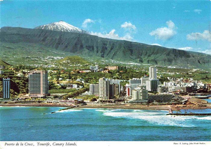 Puerto-de-la-Cruz Tenerife ES Fliegeraufnahme