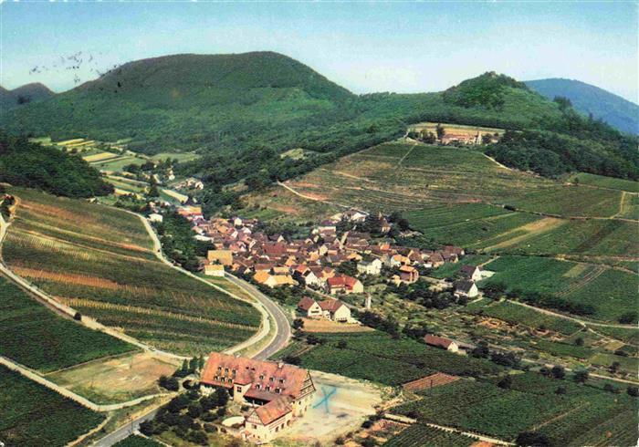 Leinsweiler Hotel Leinsweiler Hof Gasthaus der Suedpfalz Fliegeraufnahme