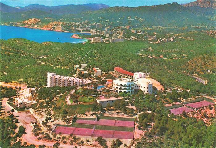 Paguera Peguera Calvia Mallorca ES Hotel Club Palazzo Fliegeraufnahme