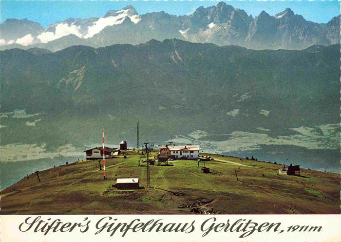Gerlitzen Kaernten AT Stifters Gipfelhaus Gerlitzen Fliegeraufnahme
