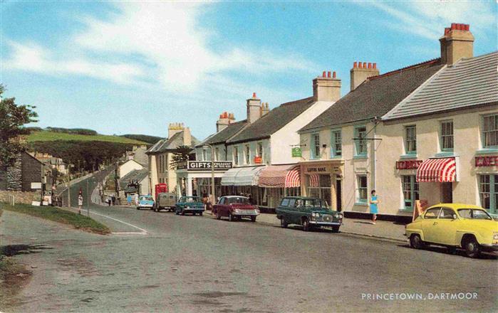 Princetown Dartmoor UK Ortspartie