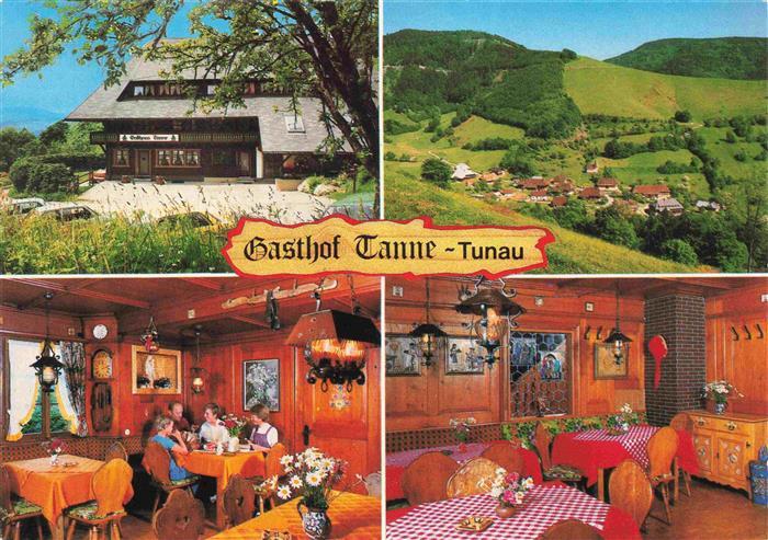 Tunau Schwarzwald Gasthof Tanne Panorama Gastraeume