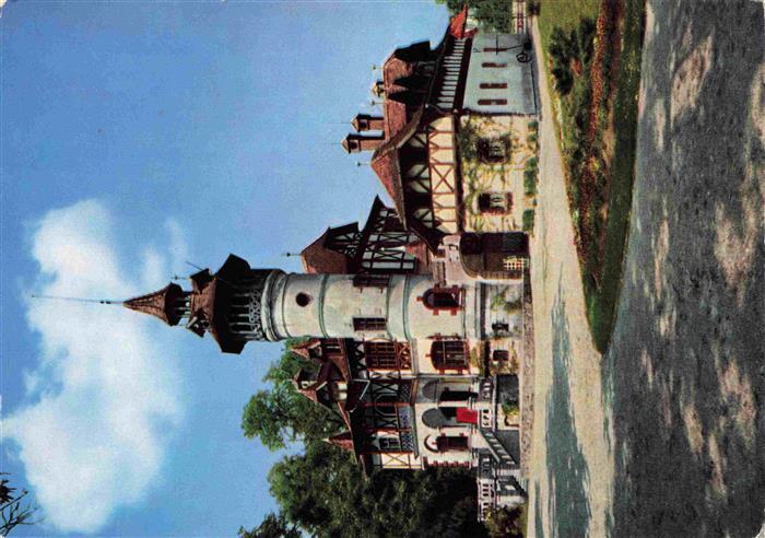 Herrsching Ammersee Schloesschen im Kurpark