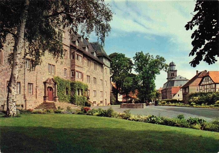 Lauterbach Altomuenster Blick in den Burghof