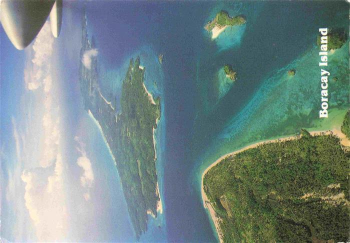 Boracay Philippines The Paradise Island Fliegeraufnahme