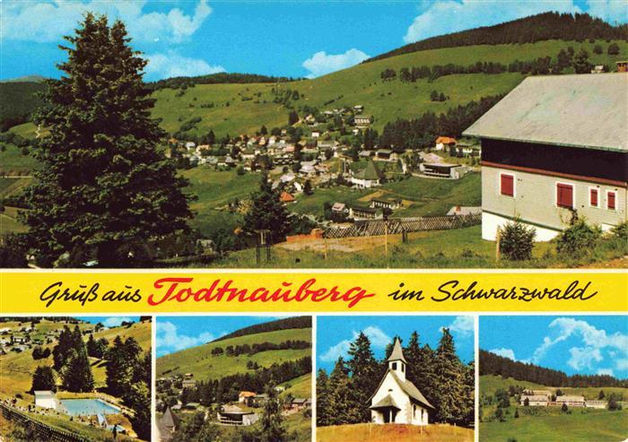 Todtnauberg Schwarzwald BW Panorama Freibad Kapelle