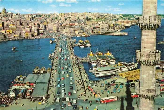 ISTANBUL Constantinopel TK Galata Bruecke