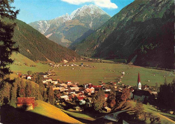 Holzgau Ausserfern Lechtal Tirol AT Panorama