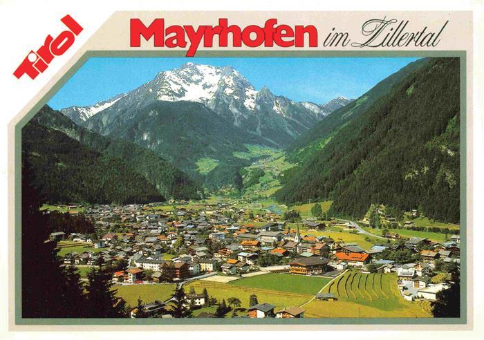 Mayrhofen Zillertal Tirol AT mit Gruenberg