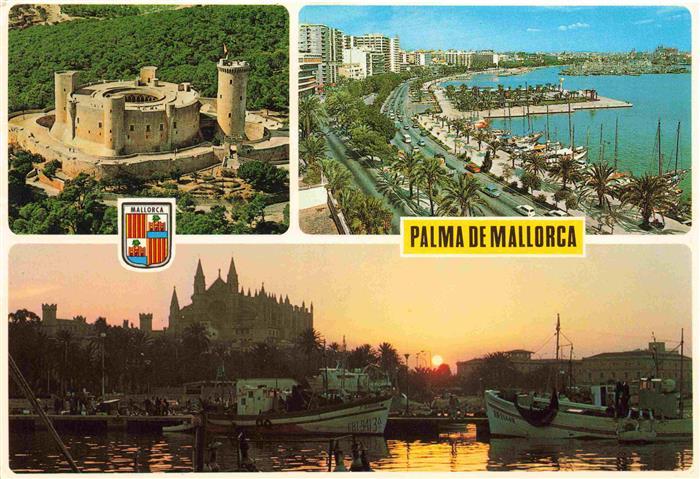 Palma de Mallorca ES Festung Strand Schloss