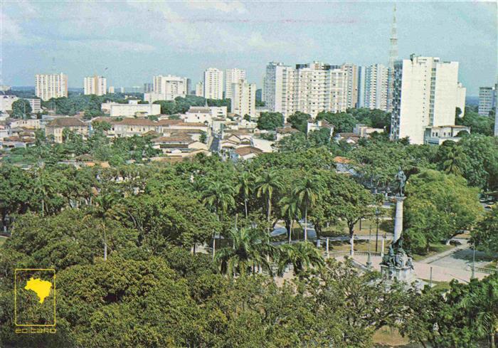 Belem Brazil Panorama e Praca de Republica