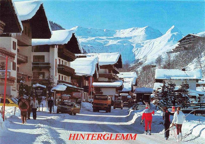 Hinterglemm Saalbach Pinzgau Pongau AT mit Gamshag und Tristkogel
