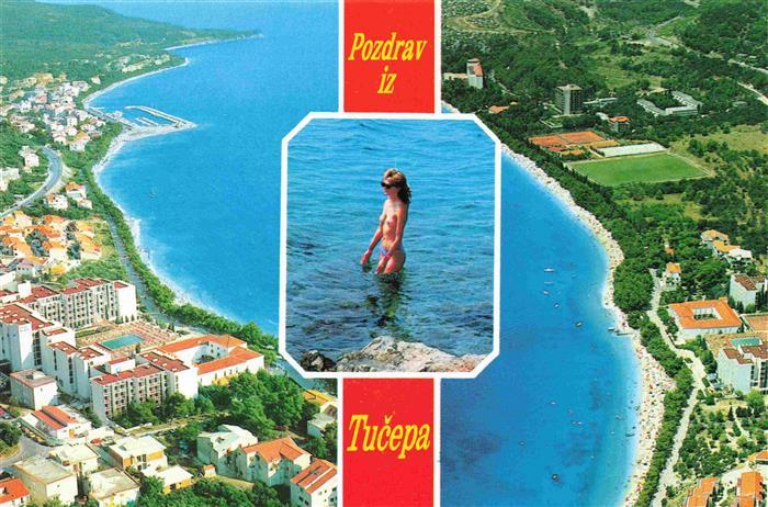 Tucepi Makarska Croatia Fliegeraufnahme
