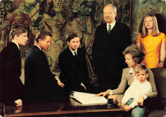 Liechtenstein Fuerstentum Familie des regierenden Fuersten von Liechtenstein
