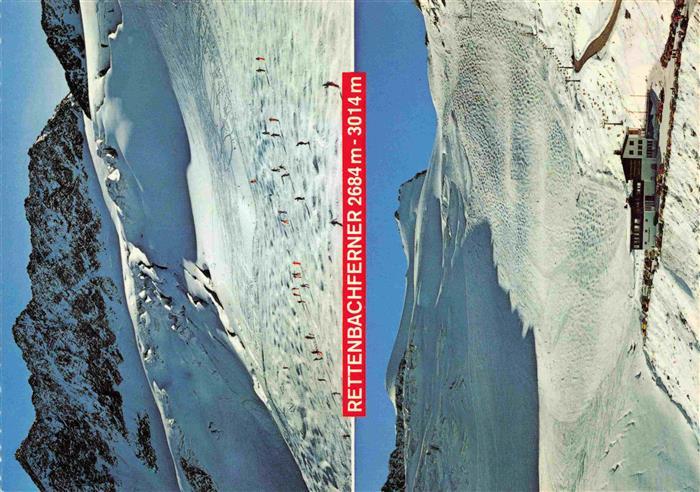 Rettenbach Gletscher Rettenbachferner Doppelsesselbahn Rettenbachjoch mit Innere