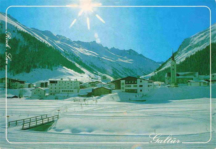 Galtuer Tirol AT Paznauntal Panorama