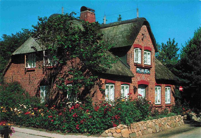 Nebel Amrum Altes Friesenhaus