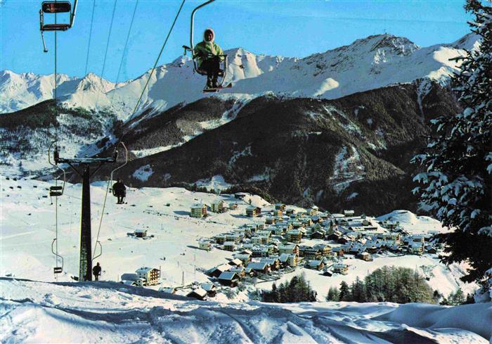 Serfaus Tirol mit Sesselbahn