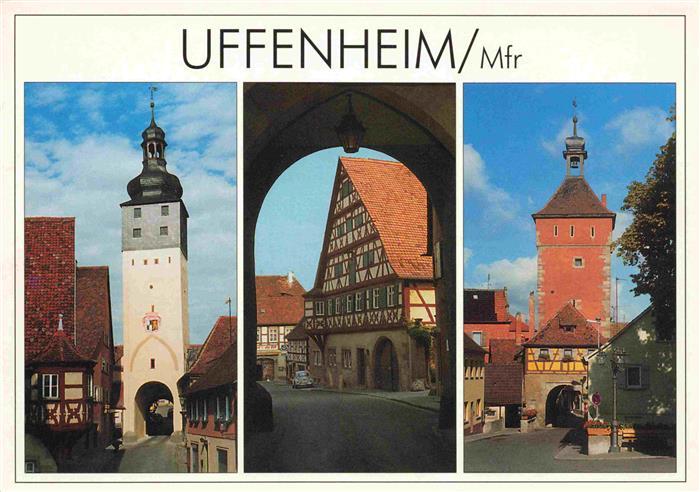 Uffenheim Stadttore Fachwerkhaus