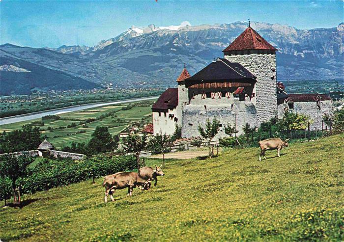 Vaduz Liechtenstein FL Schloss Castle Chateau Vaduz