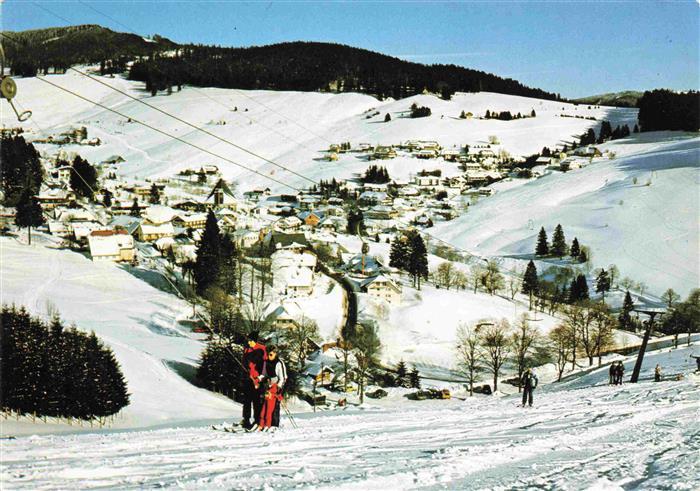 Todtnauberg Schwarzwald BW Winterpanorama