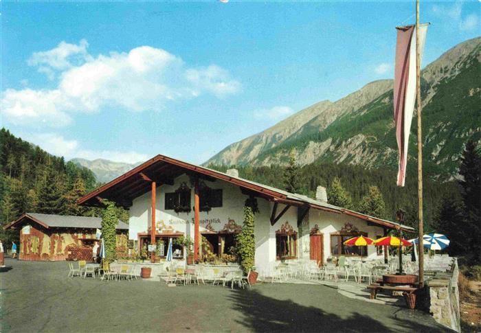 Fernpass Reutte Tirol AT Rasthaus Zugspitzblick