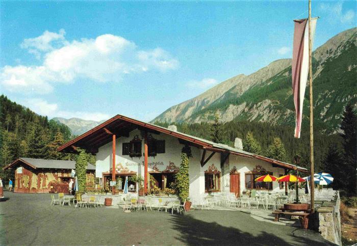 Fernpass Reutte Tirol AT Rasthaus Zugspitzblick