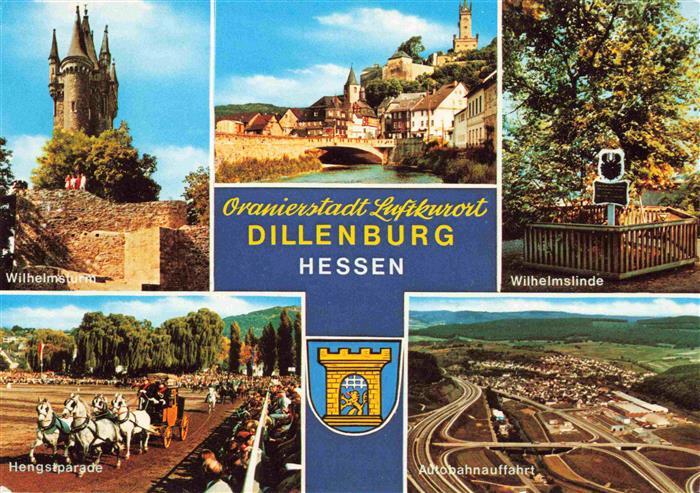 Dillenburg Hessen Wilhelmsburg Wilhelmslinde Hengstparade Autobahnauffahrt Flieg
