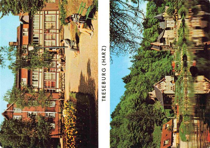 Treseburg Harz FDGB Erholungsheim Haus Wildstein An der Halde