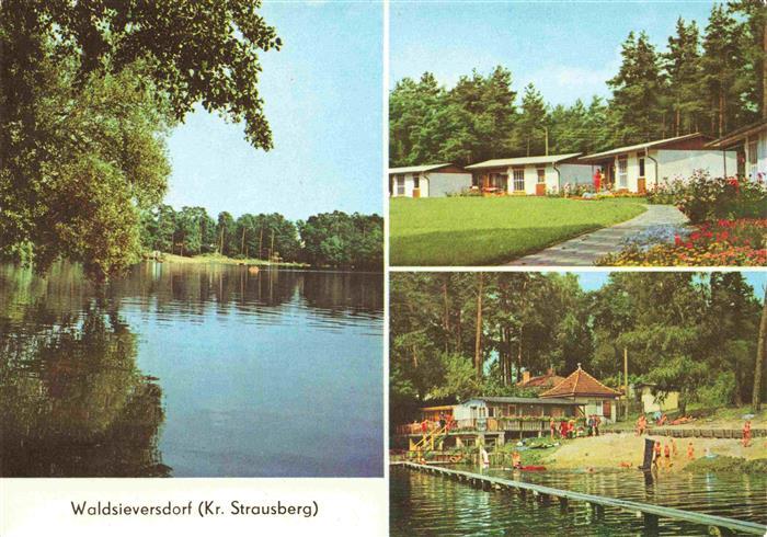 Waldsieversdorf Am grossen Daebersee Bungalows Volksbad