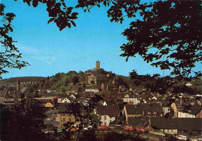 Dillenburg Hessen Blick zum Schlossberg