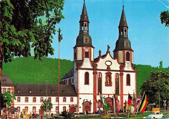 Pruem Eifel Hahnplatz mit Basilika