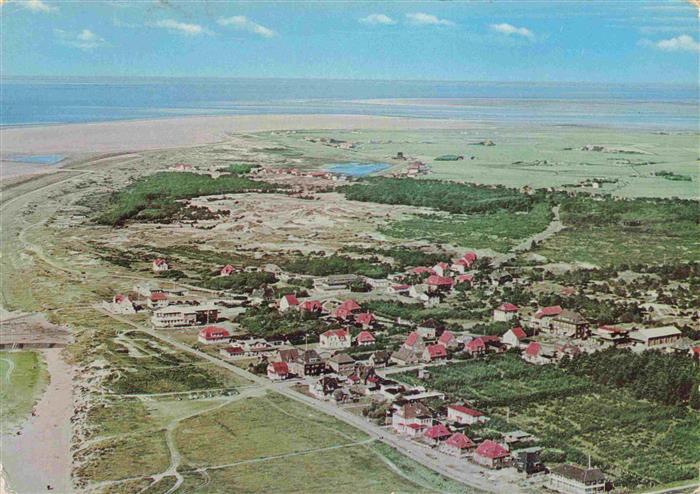 St Peter -Ording Nordseebad Fliegeraufnahme