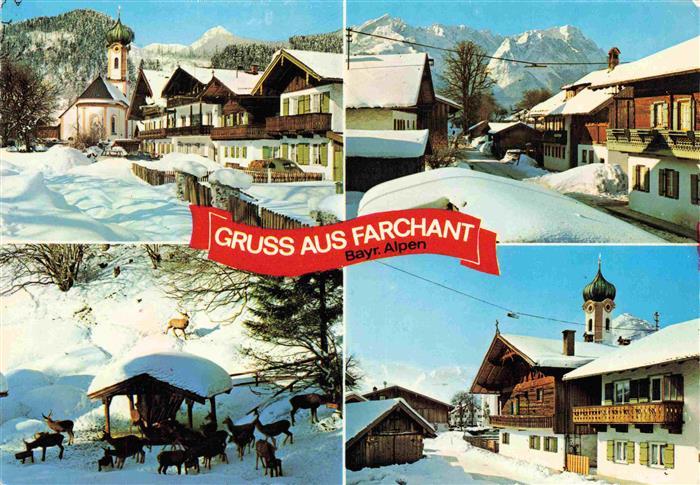 Farchant Ortspartien Zugspitzgruppe