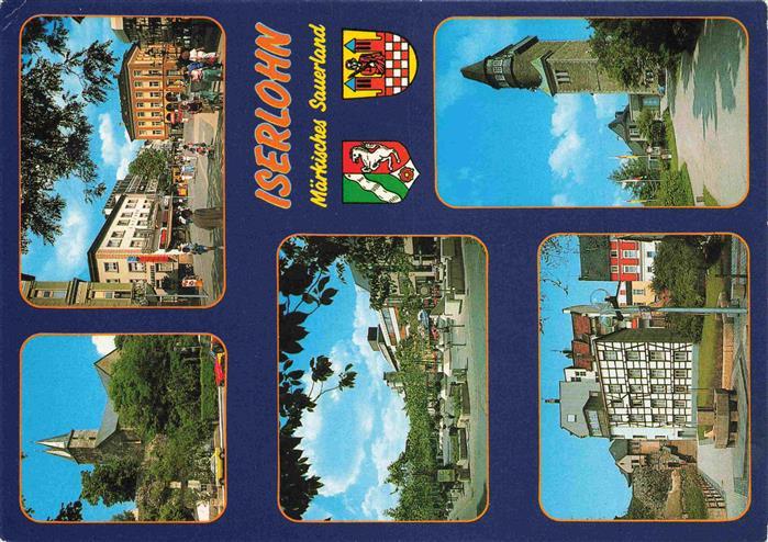ISERLOHN NRW Orts und Teilansichten