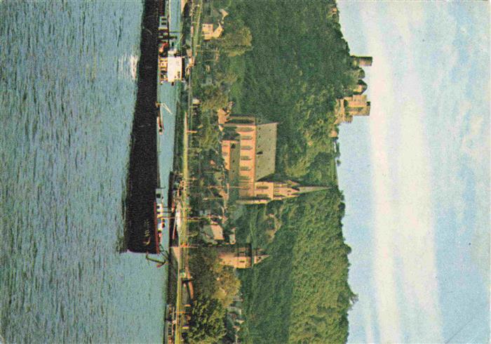Oberwesel Rhein Burg Stahleck Kirche Rheinpartie