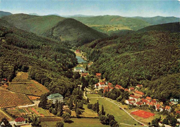 Bad Bergzabern Kurtal Fliegeraufnahme