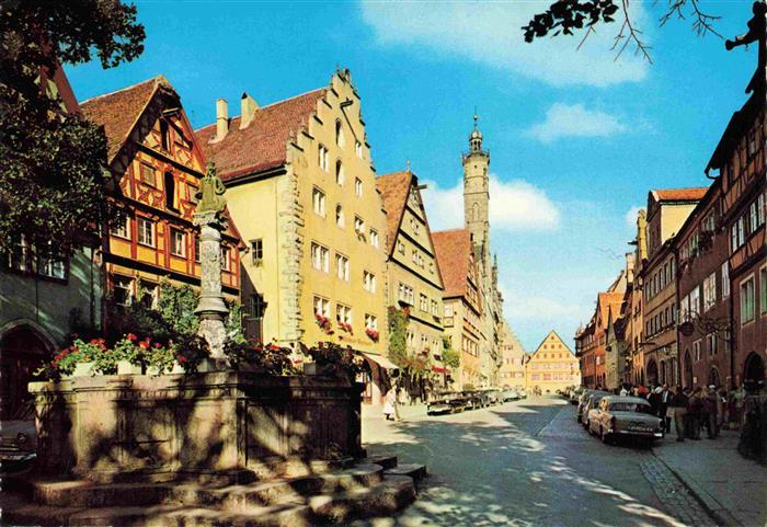 ROTHENBURG   TAUBER Herrengasse