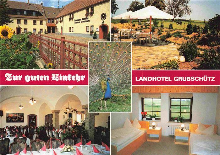 Grubschuetz Landhotel Grubschuetz Zur guten Einkehr Gastraum Zimmer Terrasse