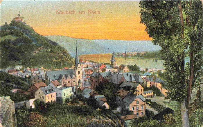 Braubach Rhein Panorama