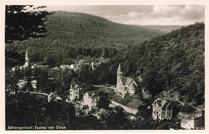 Schlangenbad Taunus Panorama