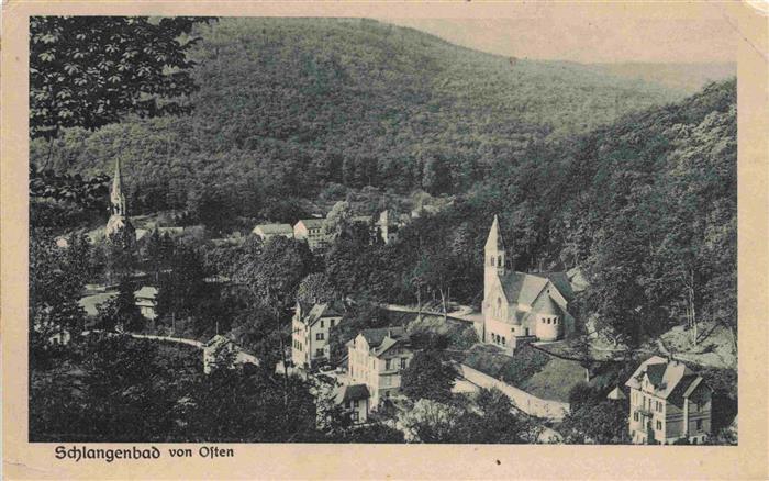 Schlangenbad Taunus Panorama