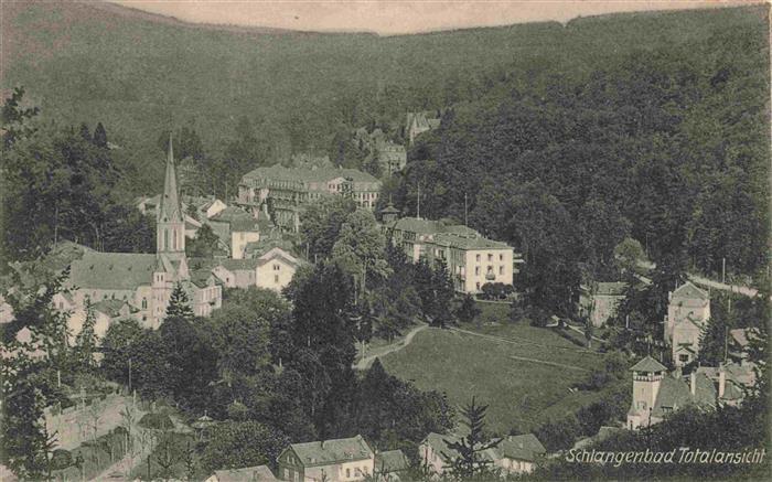 Schlangenbad Taunus Totalansicht