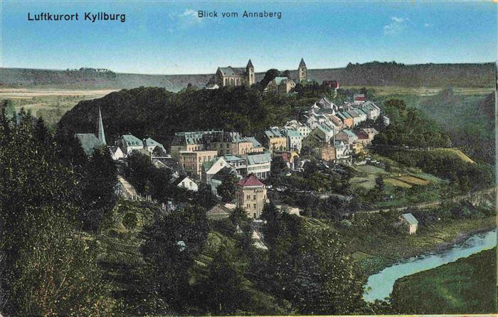 Kyllburg Rheinland-Pfalz Blick vom Annaberg