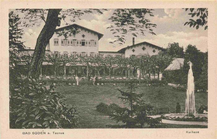 BAD SODEN  Taunus Kurhaus