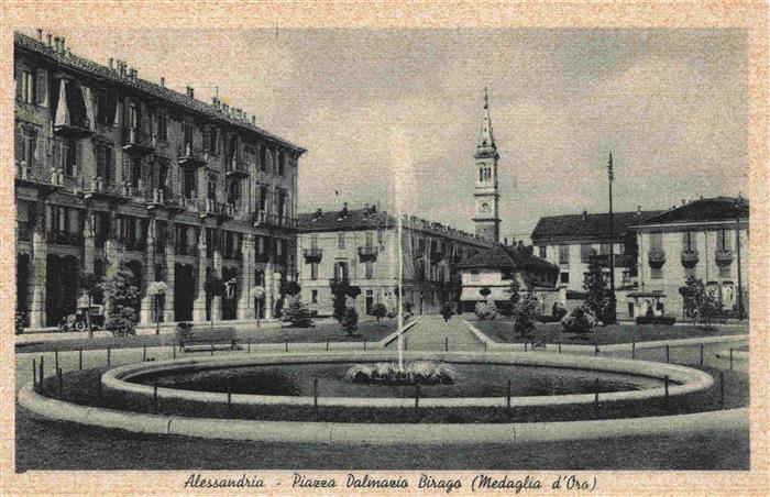Alessandria Piemonte IT Piazza Dalmazio Birago Medaglia d'Ora