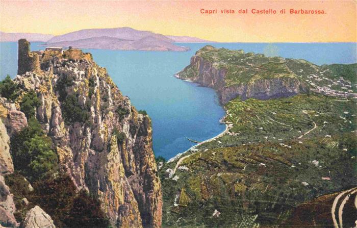 CAPRI Golfo di Napoli Campania IT Vista dal Castello di Barbarossa