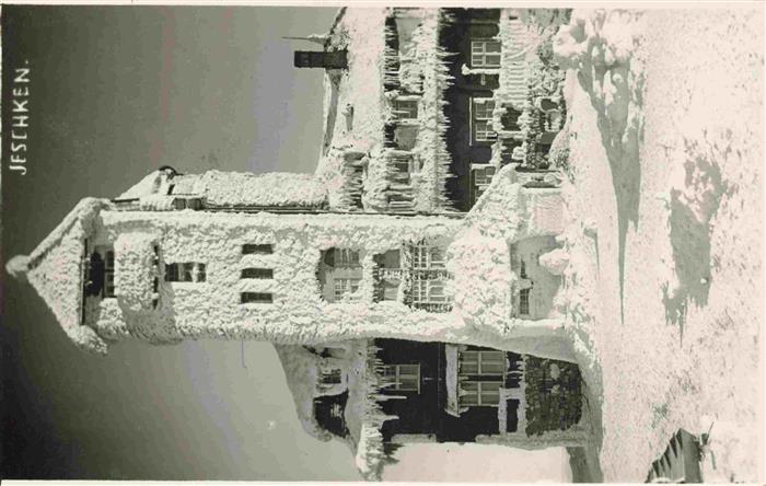 Jeschken Jested Liberec Reichenberg CZ Wintermotiv