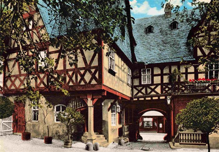Bacharach Rhein Der alte Posthof
